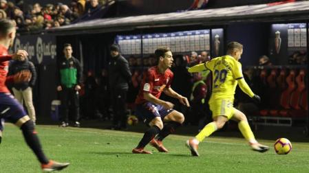 Imágenes del partido del Osasuna-Cádiz.