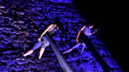 El Baluarte de Guadalupe acoge el último espectáculo de 'La muralla en danza'