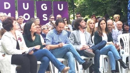 Iglesias ve necesario cambiar muchas cosas "gobernando en Navarra y en España"