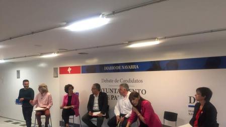 Sigue en directo la retransmisión en vídeo del debate con los candidatos de Pamplona