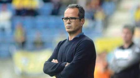 El entrenador del Cádiz, Álvaro Cervera.