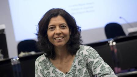 Conchita Míguez Navarro, pediatra especialista en urgencias, en el Colegio de Médicos