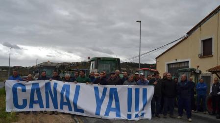 Los agricultores piden que el agua de Itoiz llegue “ya” al ramal del Ega