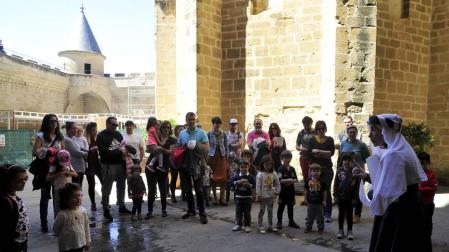 El Palacio Real de Olite atrajo en Semana Santa  a 14.325 visitantes