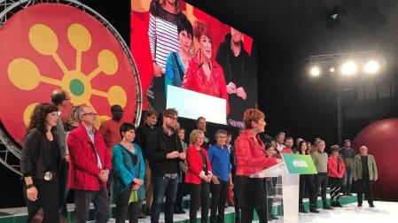 Bakartxo Ruiz (EH Bildu): "Vamos a defender con todas nuestras fuerzas el cambio"
