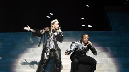 Lluvia de críticas a Madonna por su actuación en Eurovisión