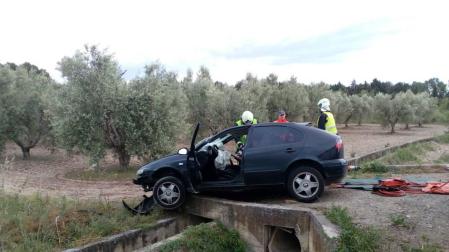 Cuatro heridos en sendos accidentes en Tulebras y Mélida