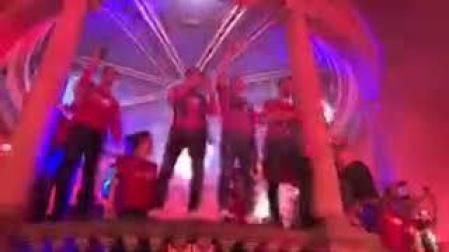 Celebración del ascenso de Osasuna en la Plaza del Castillo