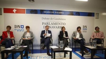 Verdades y mentiras en el debate electoral organizado por Diario de Navarra