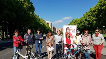 Esporrín (PSN) apuesta por una Pamplona con más movilidad sostenible