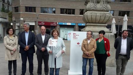 Barkos reitera el compromiso de Geroa Bai con la I+D+i