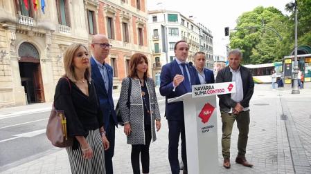 Esparza: "quien no vote a Navarra Suma está fortaleciendo el proyecto nacionalista"