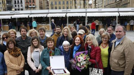 Premio de los escritores de Pamplona a la poeta cuya obra transita lo profano y lo sagrado