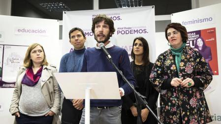 Buil (Podemos) reconoce sus "malos resultados" y dice a Esparza que los tendrá enfrente