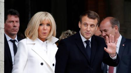 El presidente de Francia, Emmanuel Macron