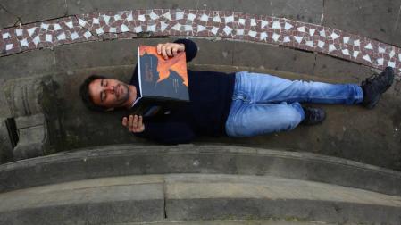 El corellano Eduardo Blanco presenta en la Feria del Libro su trabajo sobre las Bardenas