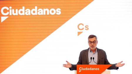 El secretario general de Cs, José Manuel Villegas.