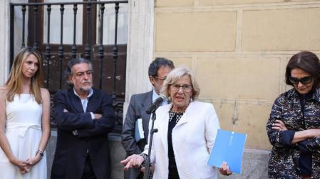 Carmena aclara que intentará ser investida como alcaldesa de Madrid