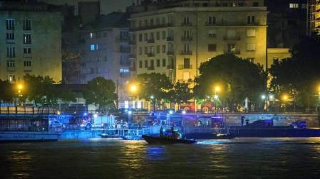 Al menos siete muertos por un naufragio en el Danubio a su paso por Budapest