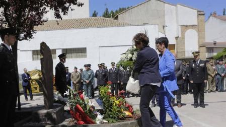 "Quisiera dar las gracias a este pueblo de Sangüesa por este acto"