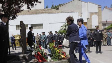 Sangüesa acoge un homenaje a las últimas víctimas mortales de ETA en Navarra