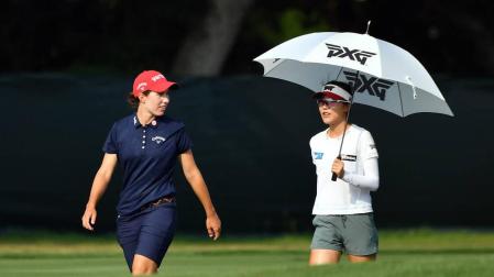 Carlota Ciganda empieza con una vuelta de -2 el Abierto de Estados Unidos