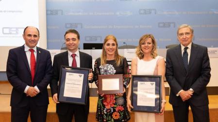 Nuria Mutuberria, del Balneario de Elgorriaga, obtiene el reconocimiento de la CEN