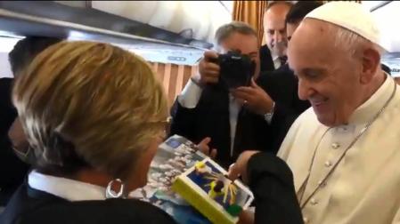 Regalo al Papa desde Pamplona