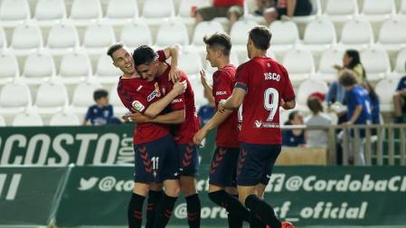 Fotos de la victoria del equipo navarro en el Nuevo Arcángel que le ha dado el título de la Liga 1/2/3.