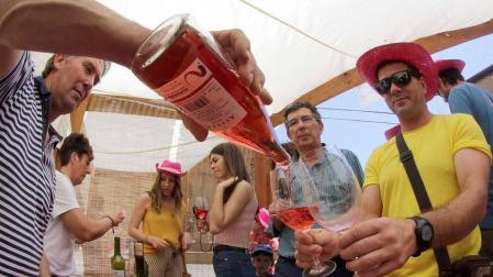 La conquista del vino rosado en San Martín de Unx