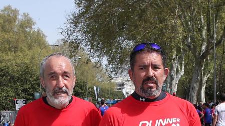 Dos corredores invidentes correrán el EDP San Fermín Marathon