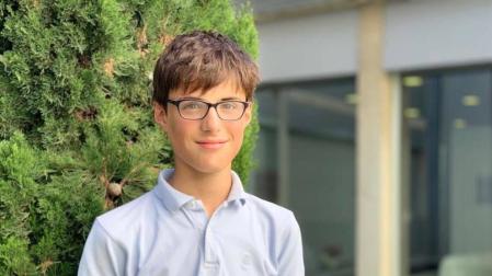 Un alumno de Miravalles de 11 años, el mejor del mundo en cálculo mental