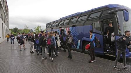 Cuando toca 'madrugón' y excursión a la EvAU