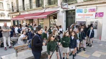 'Observatorio' de cigüeñas en Tudela