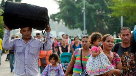 Los venezolanos que abandonaron su país por la crisis superan los 4 millones