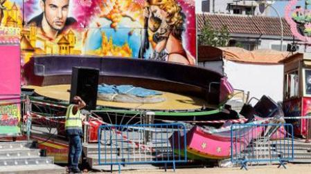 Cerca de 30 heridos tras accidentarse una atracción de feria en un pueblo Sevilla