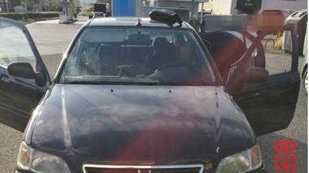 Detenido en Berrioplano un conductor que viajaba desde Murcia a Francia sin carné
