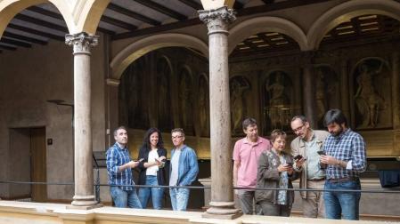 Una aplicación se adentra en el palacio del Marqués de San Adrián de Tudela