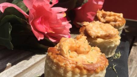 Volovanes de hojaldre rellenos de maravillas