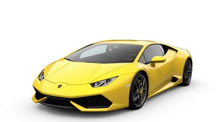 Un Lamborghini como el que ha sido sorprendido a 228 kilómetros por hora