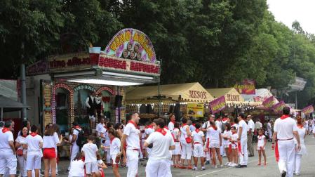 Suprimen los puestos de vinos de Antoniutti en San Fermín