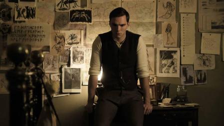 Nicholas Hoult, en una escena de 'Tolkien'.