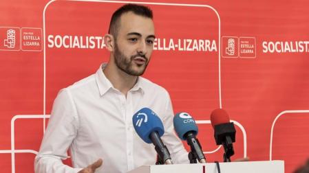 Crespo (PSN) pide el voto de Bildu para auparse a la alcaldía de Estella