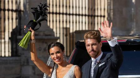 Sergio Ramos y Pilar Rubio se dan el "sí, quiero" en la Catedral de Sevilla