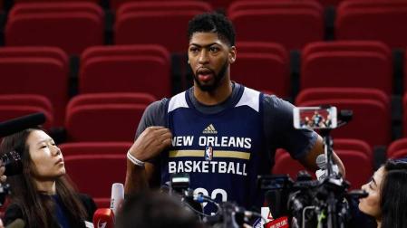 Anthony Davis, de los New Orleans Pelicans.