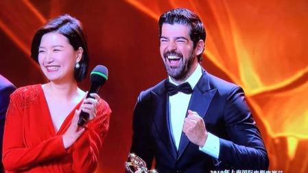El actor español Miguel Ángel Muñoz, galardonado en China