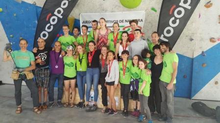 Leire Ruiz de Argandoña y Mikel Gorraiz, campeones navarros 'overall'