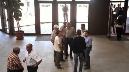 Los regantes de Peralta piden que comiencen las obras "cuanto antes"