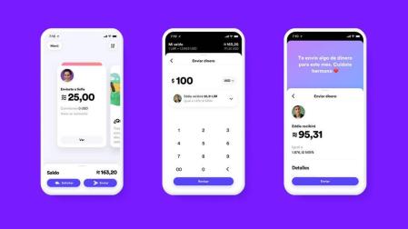 Portada del primer producto de Calibra, que será una cartera digital para criptomonedas 'Libra' accesible inicialmente desde WhatsApp y Messenger.