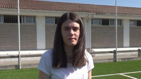 La centrocampista riojana Celia Ochoa, nueva jugadora de Osasuna Femenino